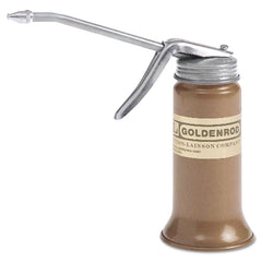 Goldenrod oiler with steel body and copper bronze powder-coated finish.