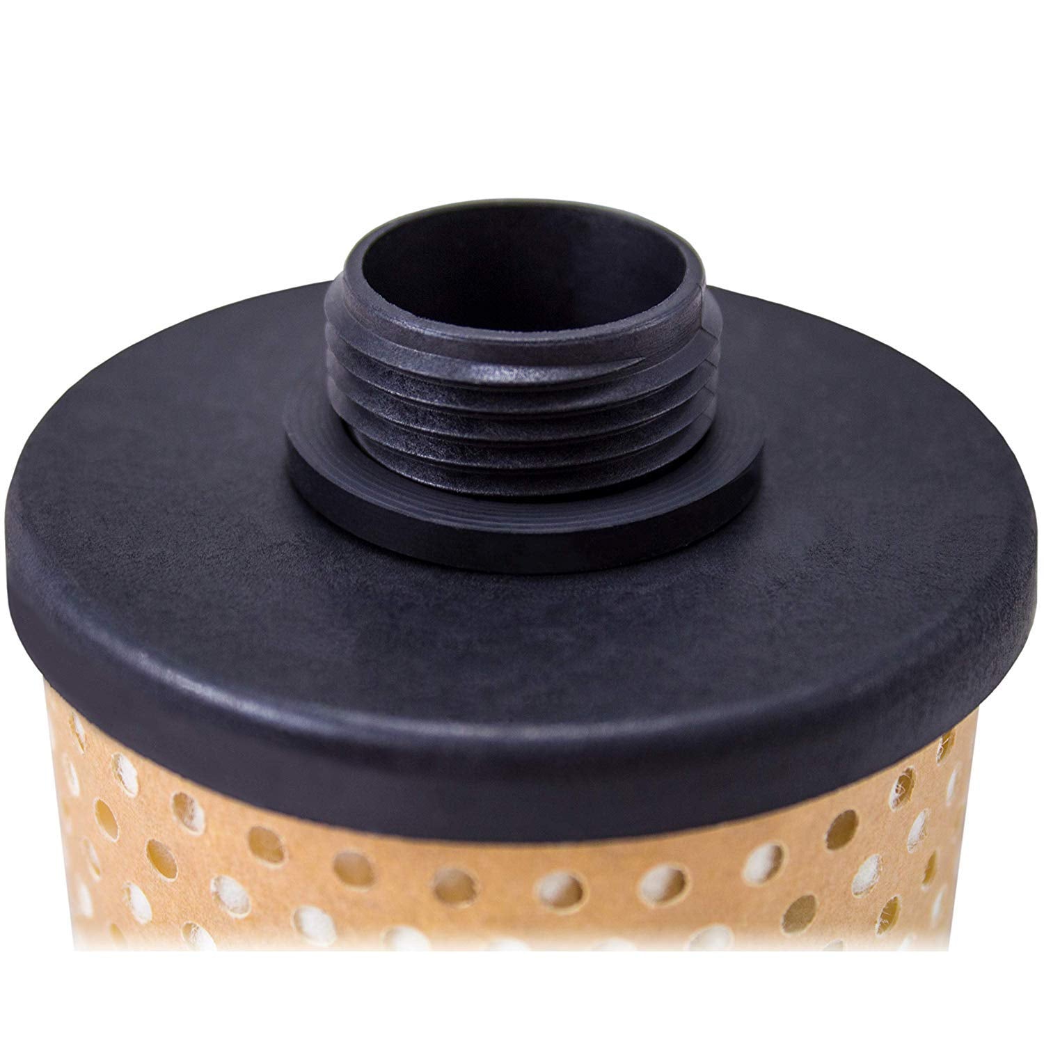 Two-pack Goldenrod water-block fuel filter elements ready for installation