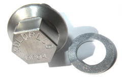 GoldPlug AP04 installation with SW01 washer demonstrates easy replacement.