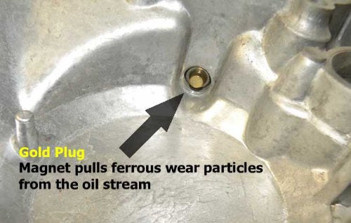 GoldPlug AP04 stainless steel design resists corrosion during use.