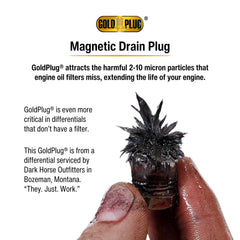GoldPlug M12x1.25 drain plug with washer included SW03