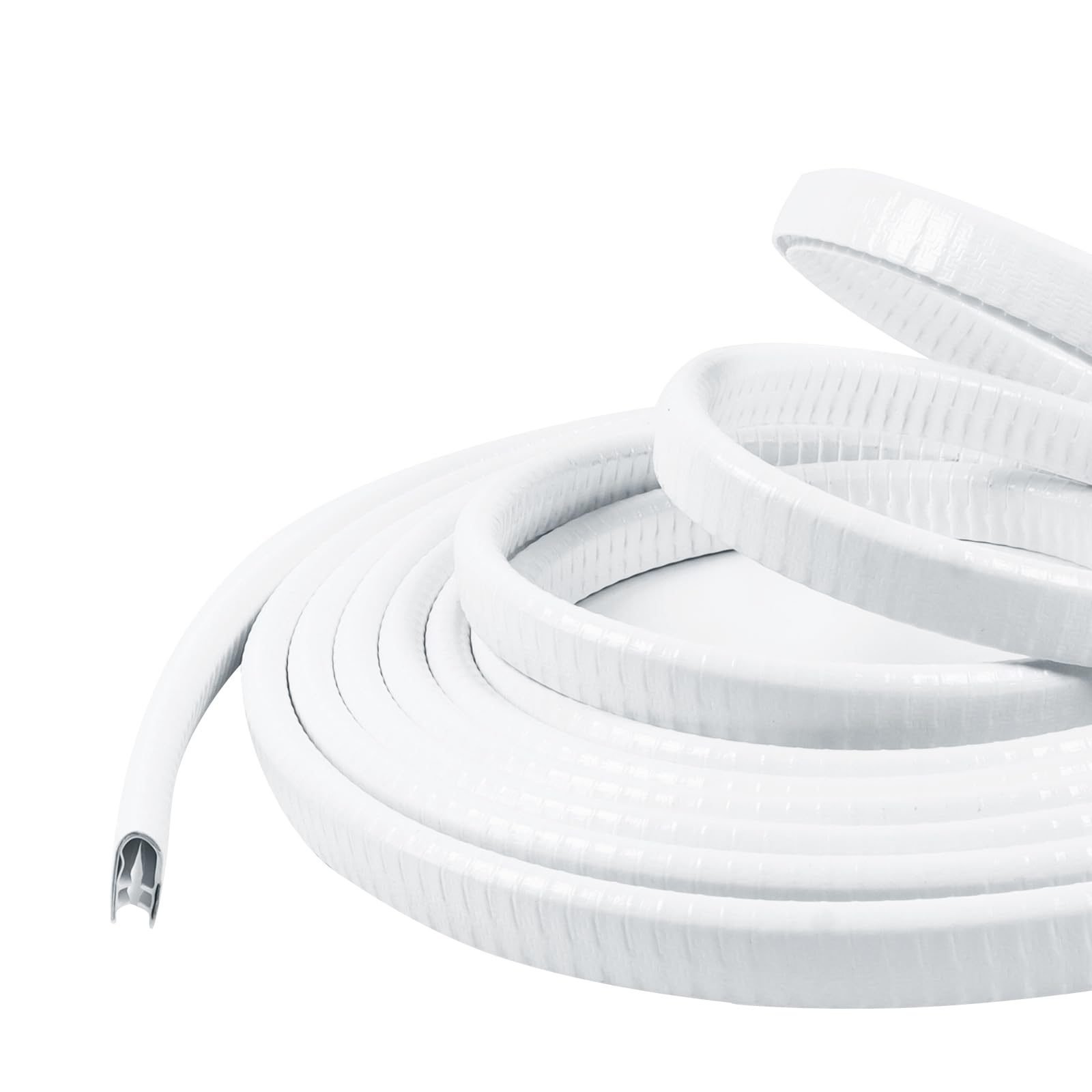 GoldWheel edge trim demonstrating UV resistance for outdoor use