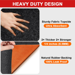 Golener mat with tear-resistant base for long-lasting use