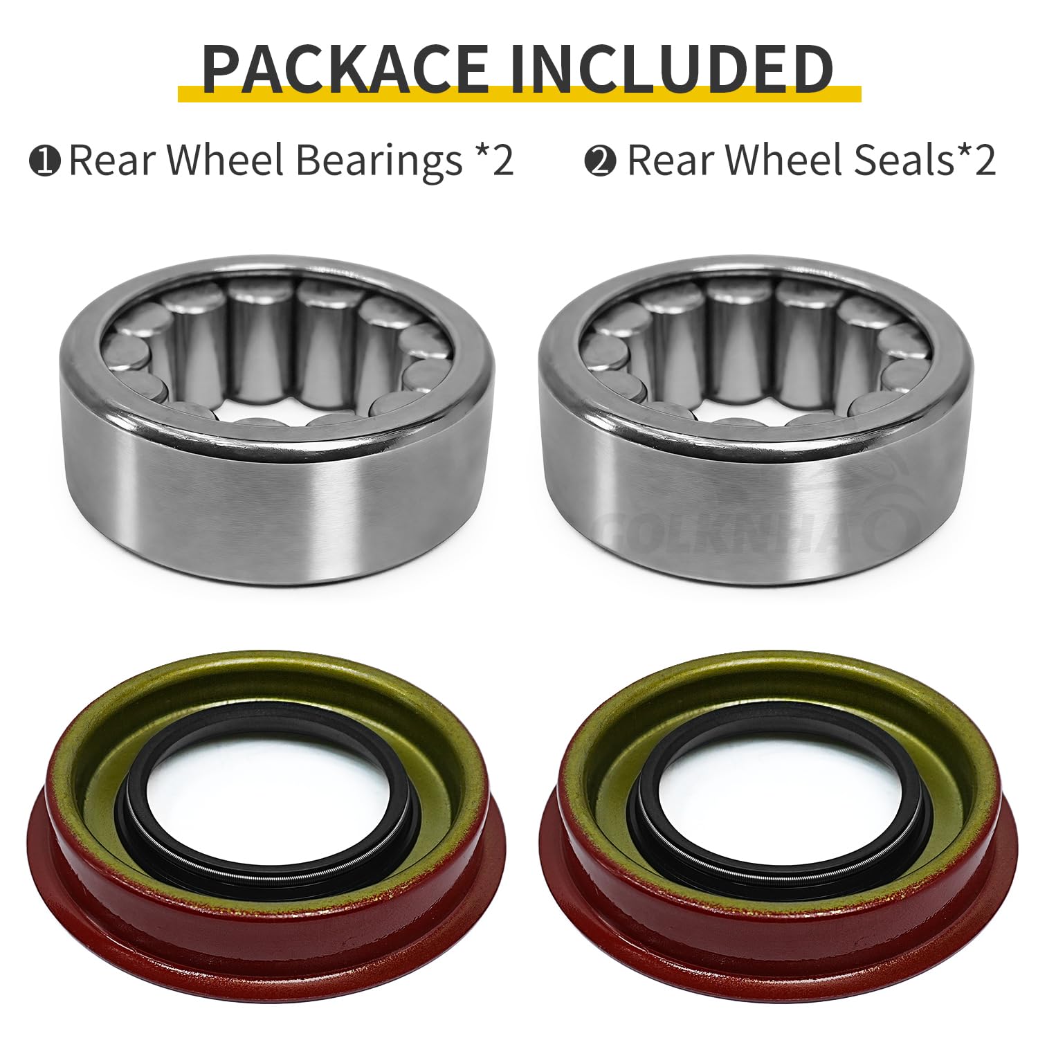 GOLKNHA branding on packaging signals trusted aftermarket parts