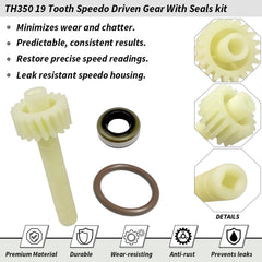 GOLKNHA speedo seals and retainer bracket provide durable seals for long-lasting performance.