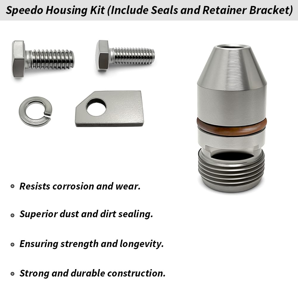 GOLKNHA TH350 speedo housing kit ensures secure installation and seal integrity.
