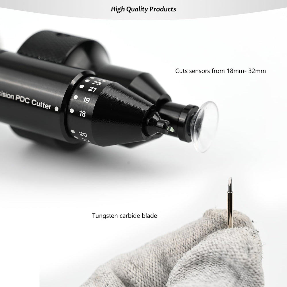 Gomake fine blade depth adjustment at 20 microns for varied materials.