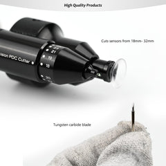 Gomake fine blade depth adjustment at 20 microns for varied materials.