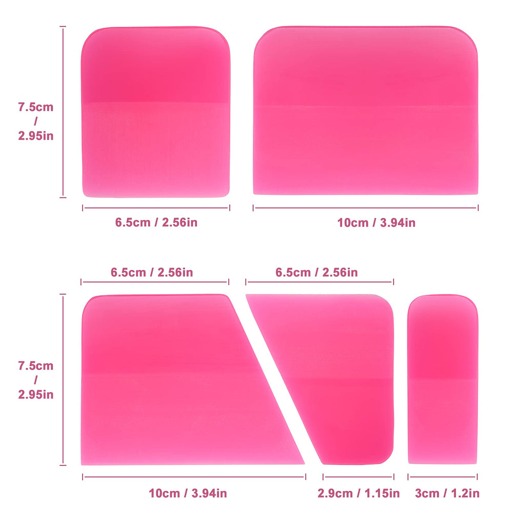 Gomake PPF Squeegee Kit home use for wallpaper and glass cleaning