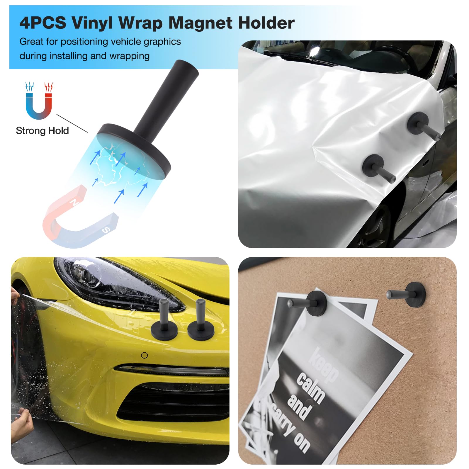 Gomake small rubber squeegee glides softly to avoid scratches
