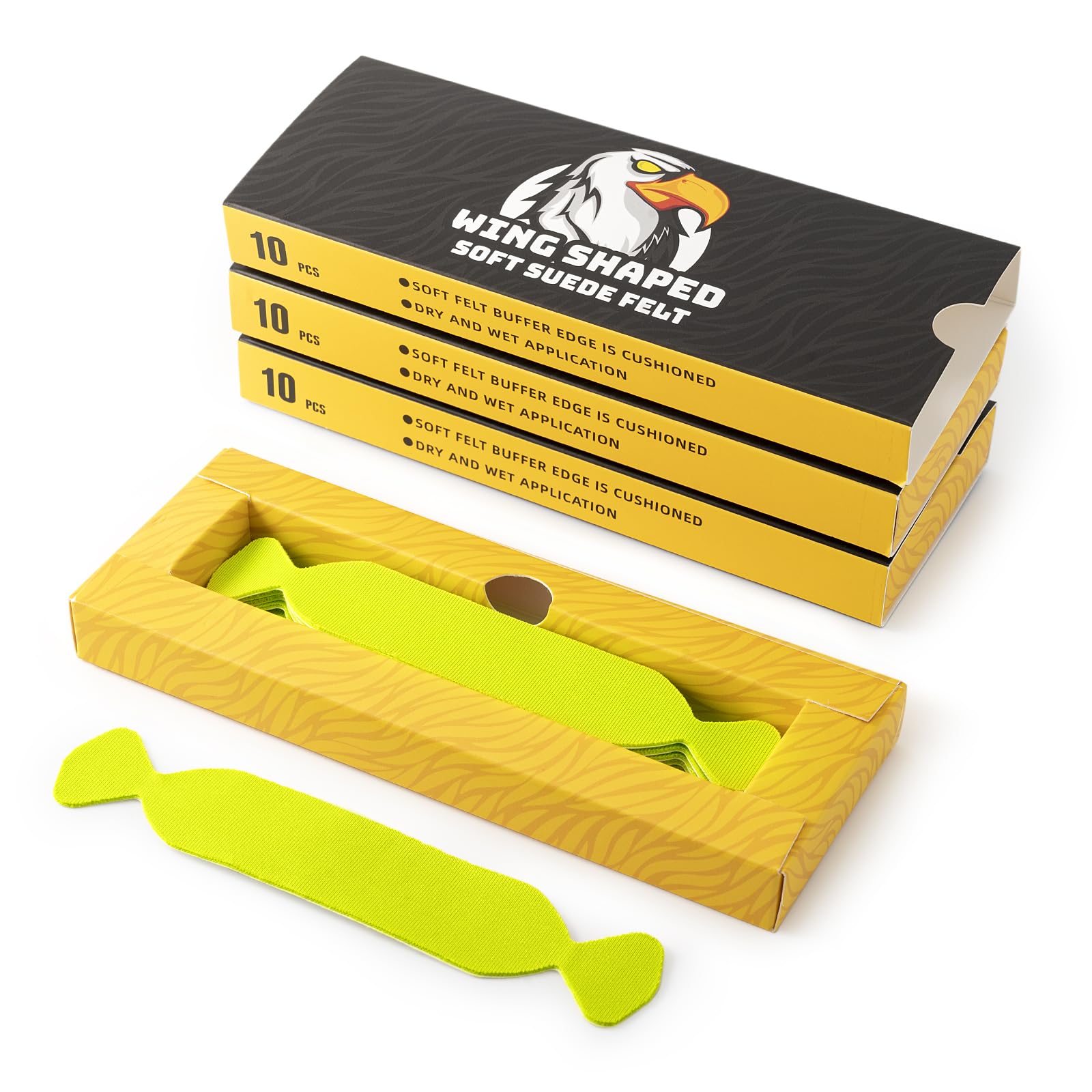 Gomake Vinyl Squeegee Buffer 30pcs pack protecting delicate film edges during install