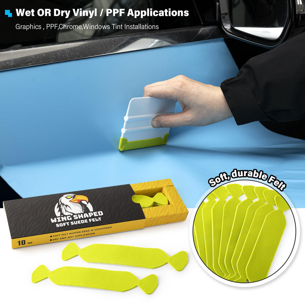Gomake vinyl wrap buffer kit aiding efficient, safe installations