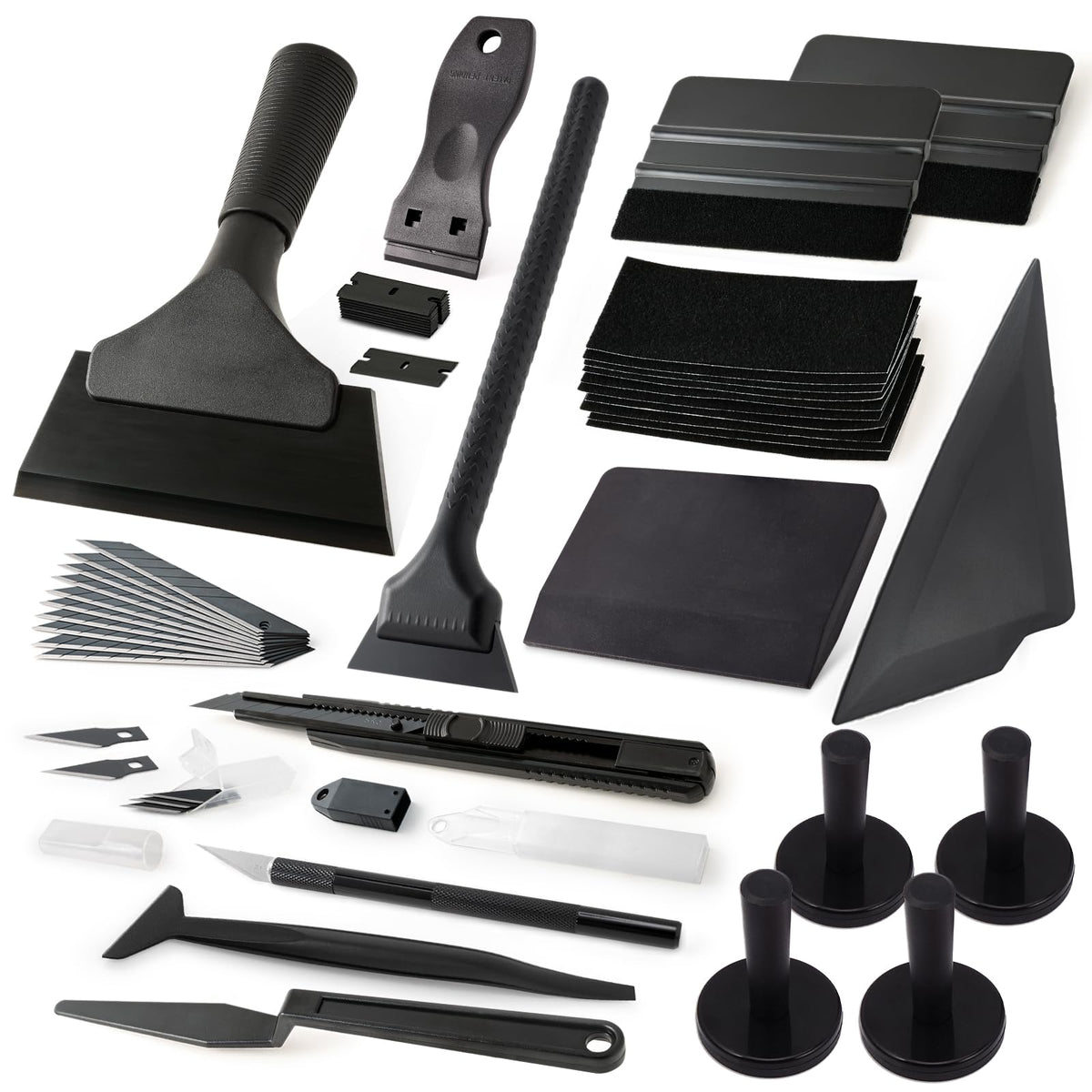 Gomake vinyl wrap magnet holders aid precise alignment during tint installation