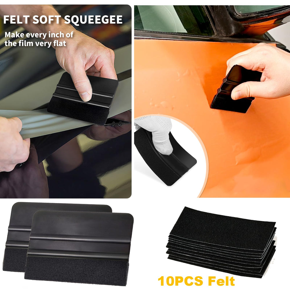 Gomake vinyl wrap sponge roller smooths vinyl over rivets and curves