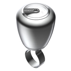 Gomexus boat steering wheel knob close-up showing rugged 316 stainless steel durability