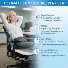 Gonexway breathable cover mesh maintains coolness and freshness during hot driving days.