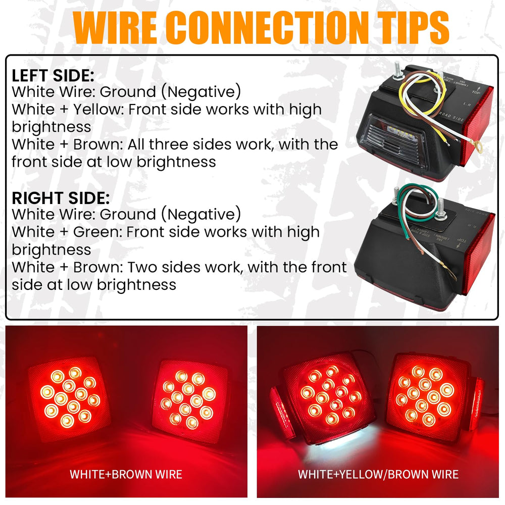 Gonice reflective strips included for enhanced roadside visibility