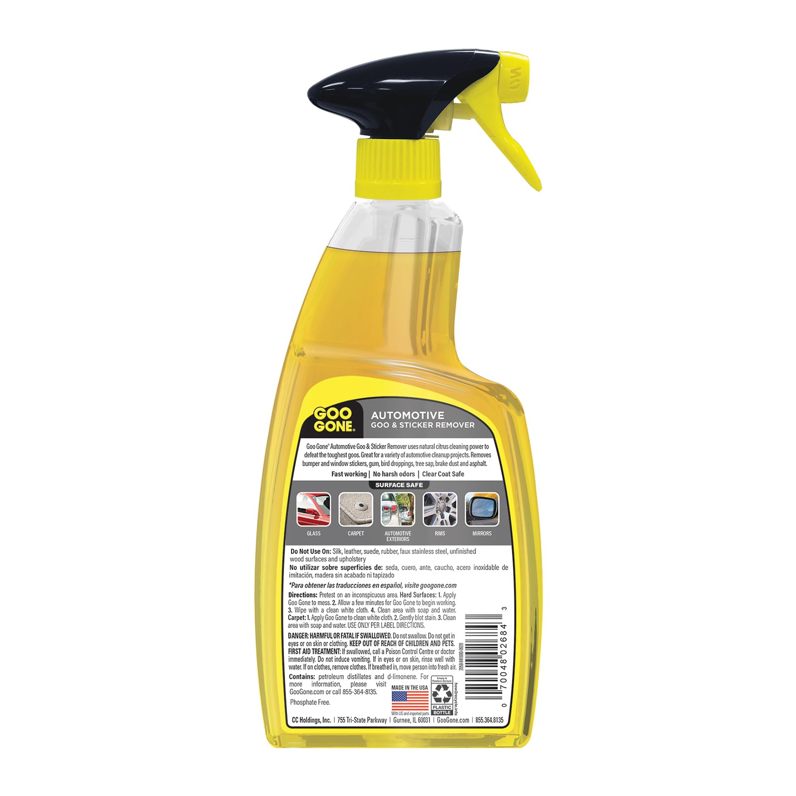 Goo Gone microfiber buffing towel provides a final wipe for showroom shine