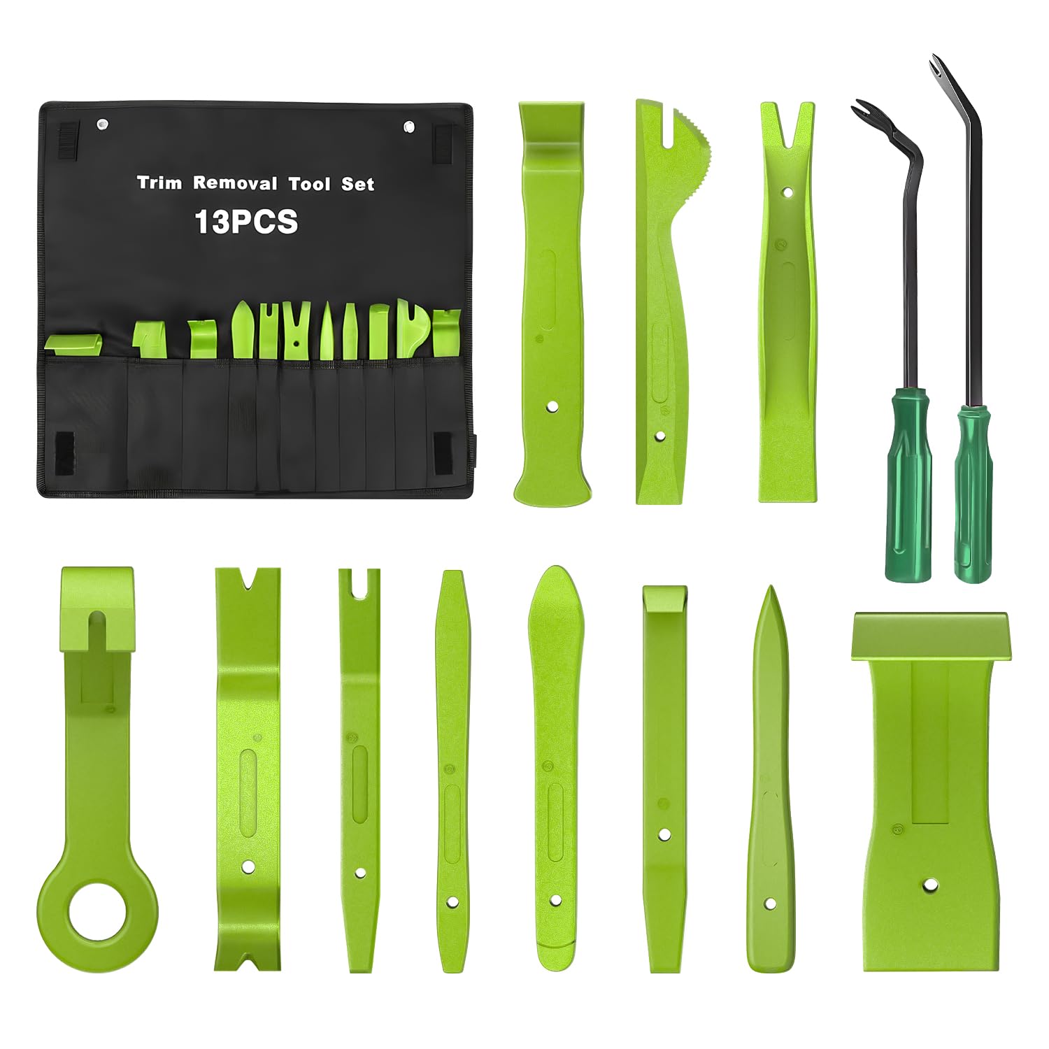 GOOACC 13-piece nylon trim tools set for durable bumper and interior panel removal
