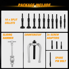 GOOACC bearing puller kit counterstay tool for secure bearing removal in tight spaces