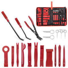 GOOACC 19Pcs trim tool set front view for dashboard panel removal