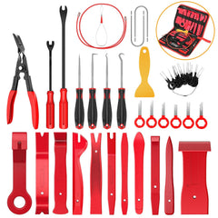 GOOACC 40-piece trim removal tools set for automotive interiors, surface-safe and versatile.