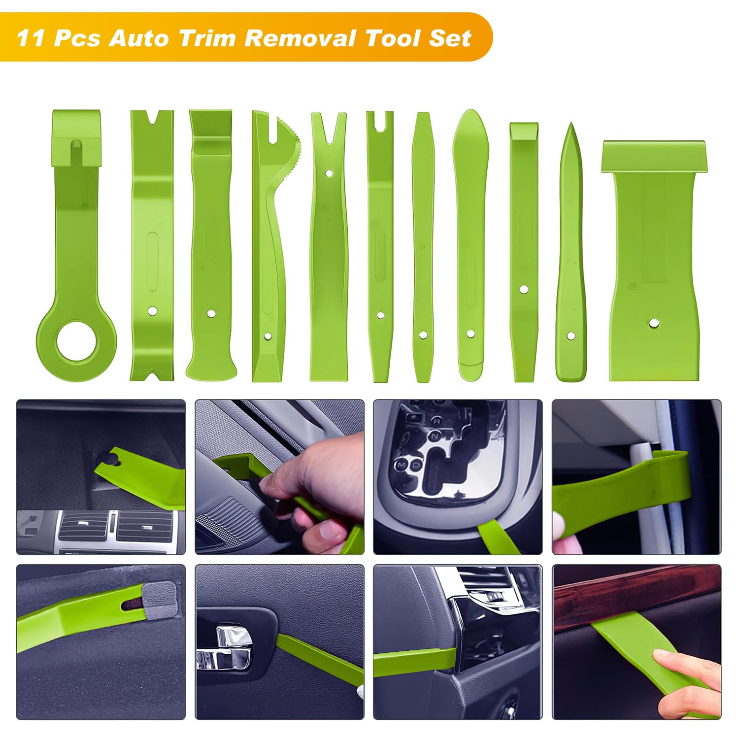 GOOACC car foil small scraper for clean surface prep