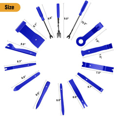 GOOACC car panel removal tools set enabling safe door panel separation.