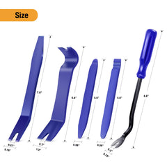 GOOACC close-up of tool tips showing rounded edges for safe leverage