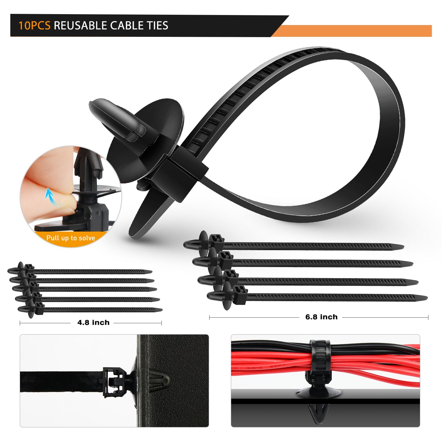 GOOACC fastener remover tools included for damage-free panel access.