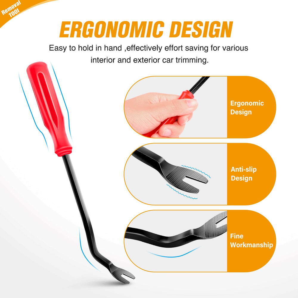 GOOACC free fastener remover included for easy clips removal and replacement.