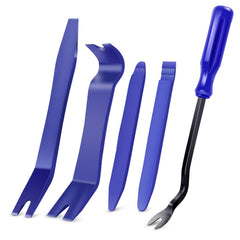 GOOACC front view of five nylon trim tools protecting paint