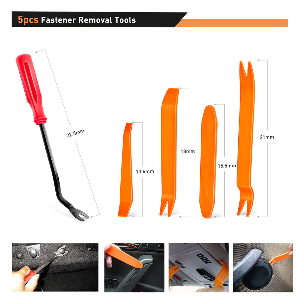 GOOACC GRC-97 nylon push-pin variety for versatile vehicle applications.