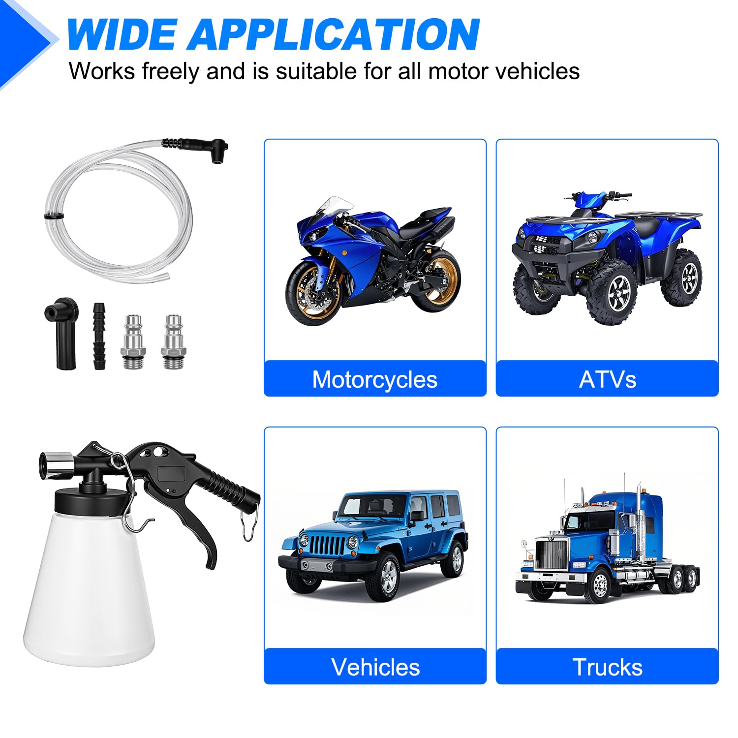 GOOACC kit ideal for home garages, workshop projects, and quick brake fluid changes