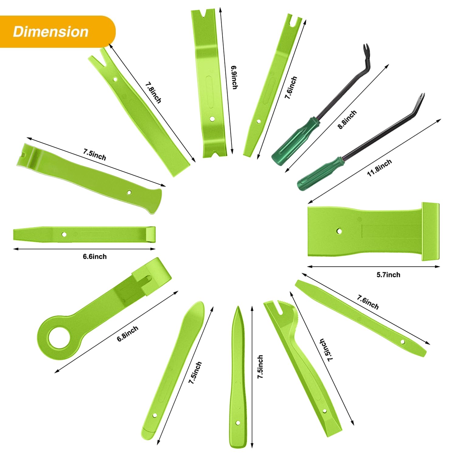 GOOACC interior trim disassemble tools help remove panels without damage