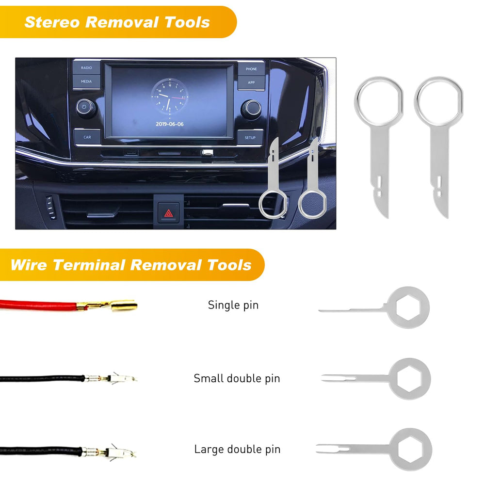 GOOACC nylon material tools deliver durable, non-scratch prying for longer-lasting use.