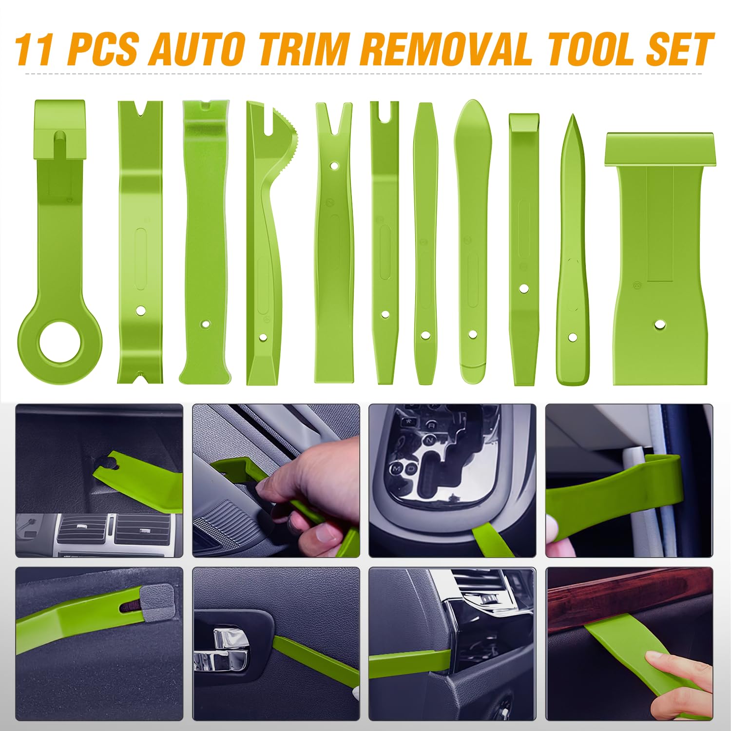 GOOACC plastic cable ties pack for tidy lasting installs