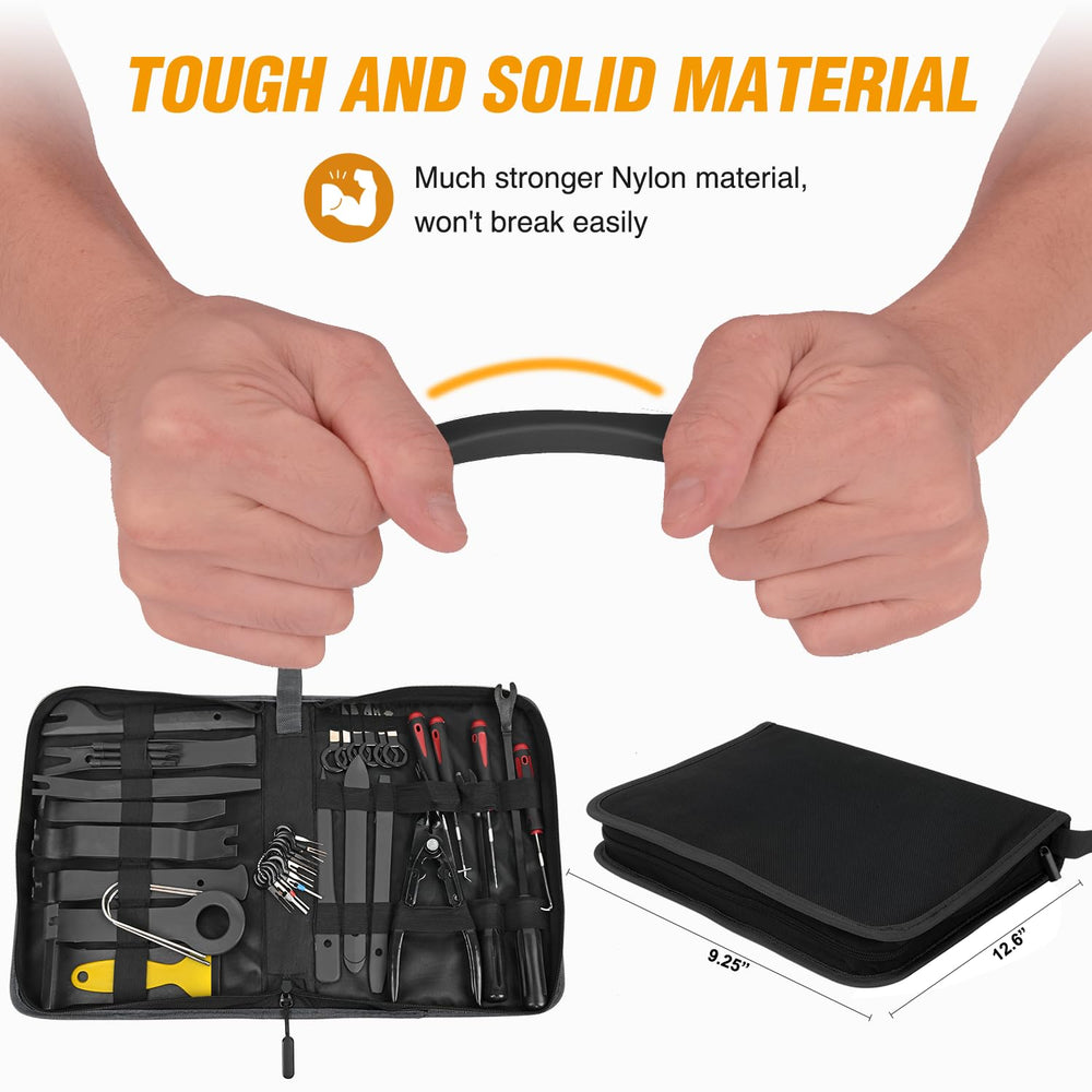 GOOACC portable storage bag keeps tools organized.