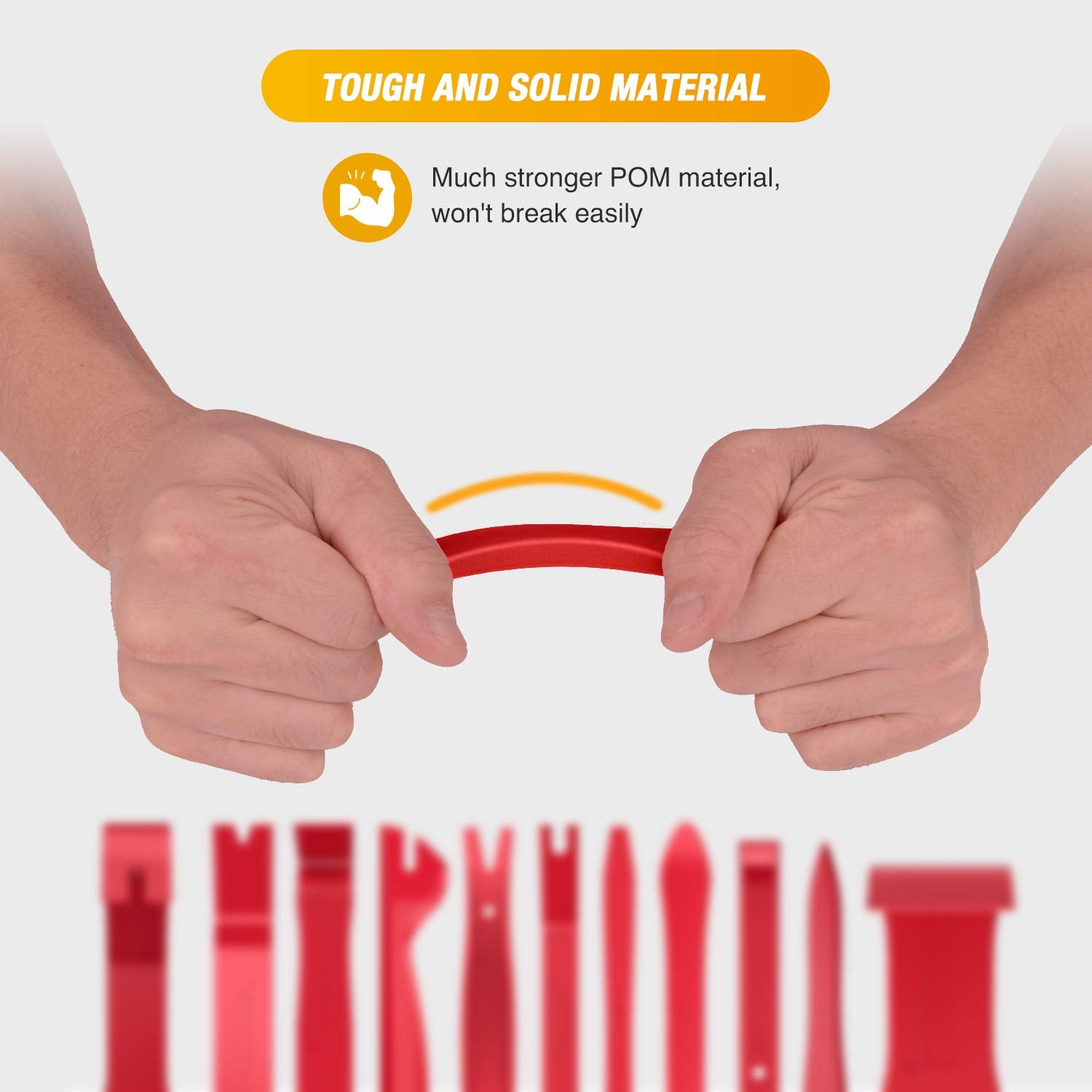 GOOACC precision hook and pick set for precise trim lifting.