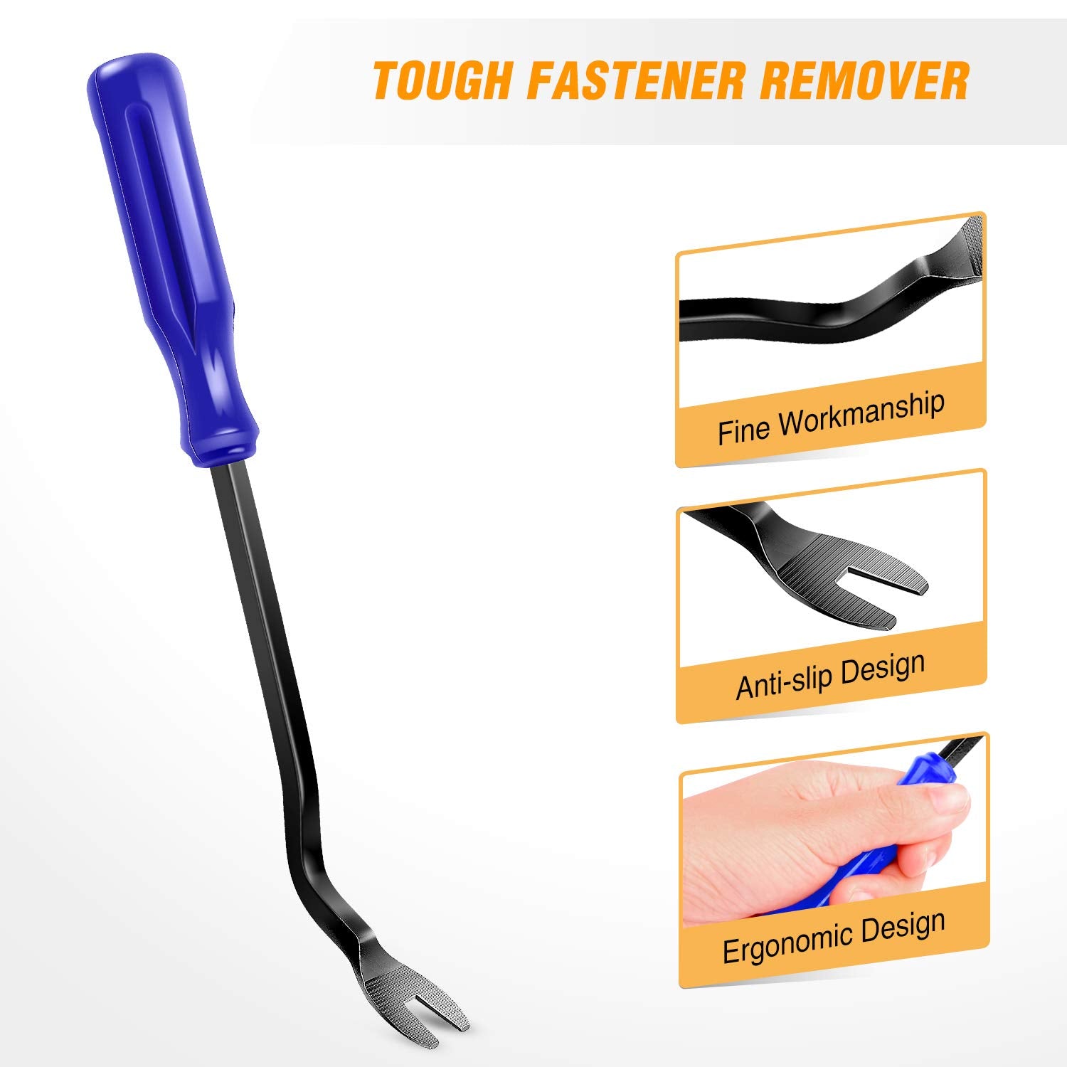 GOOACC tool held in hand showing scale and ergonomic grip benefit