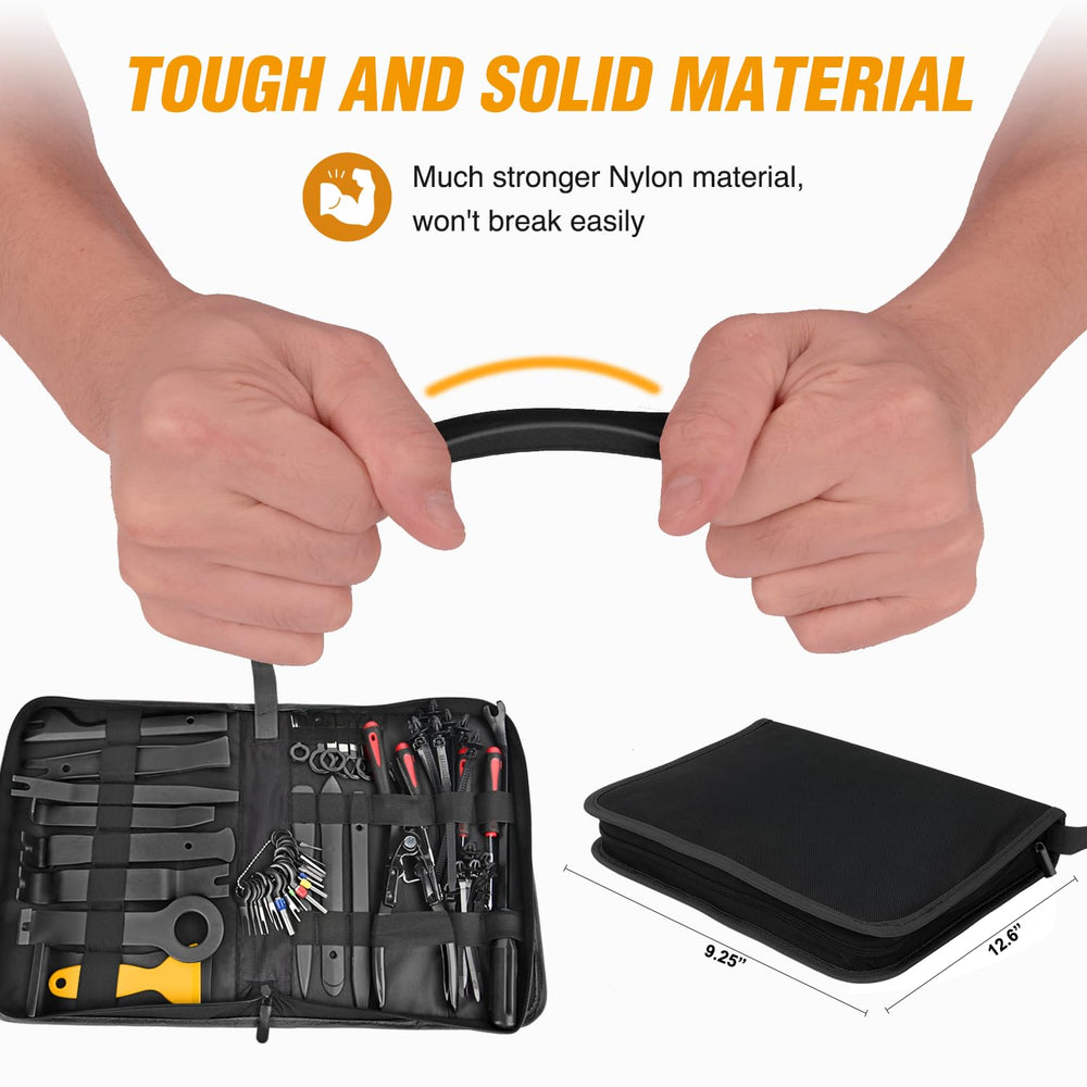 GOOACC sponge cushions protect surfaces during trim work.