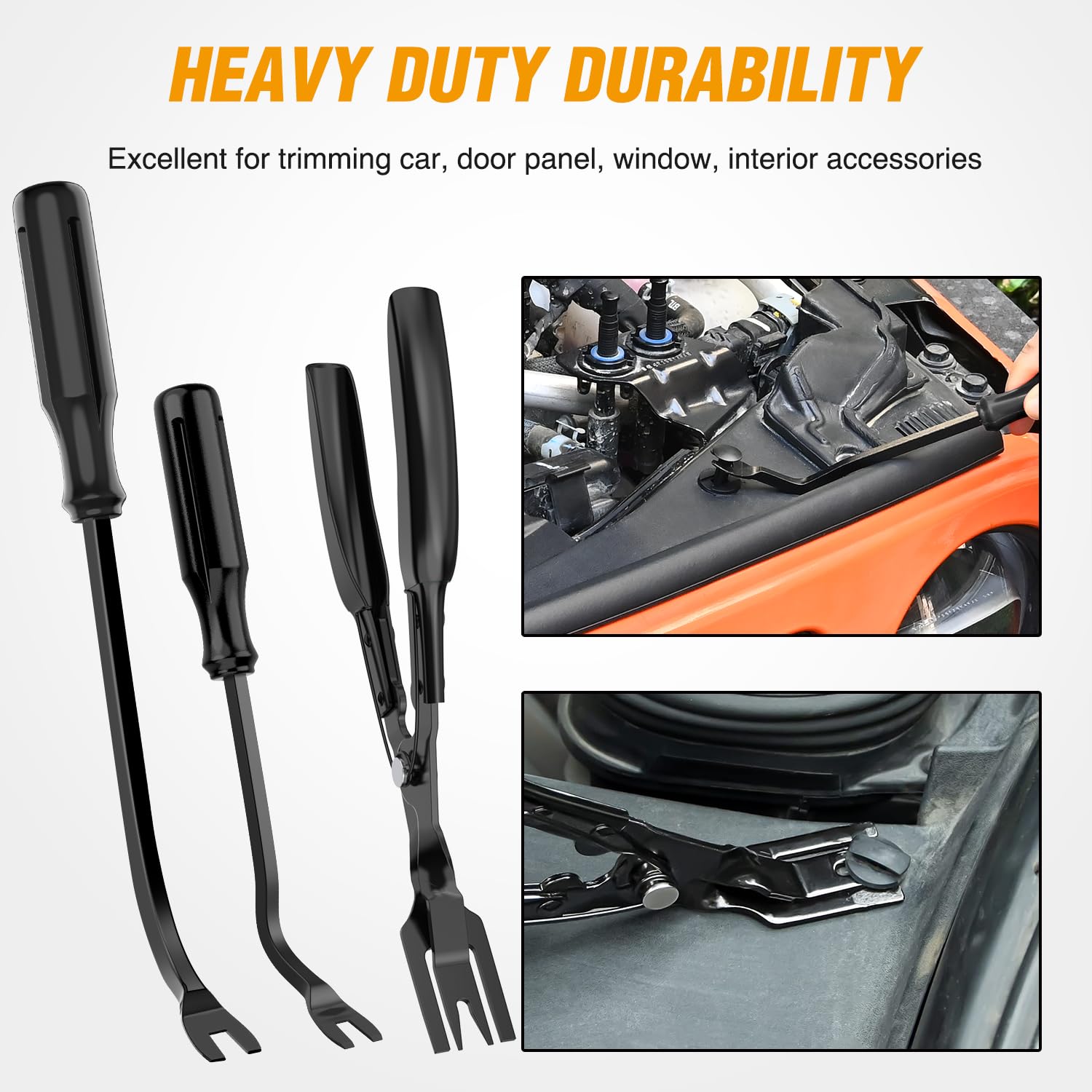 GOOACC steel pliers with precision tips for clips.