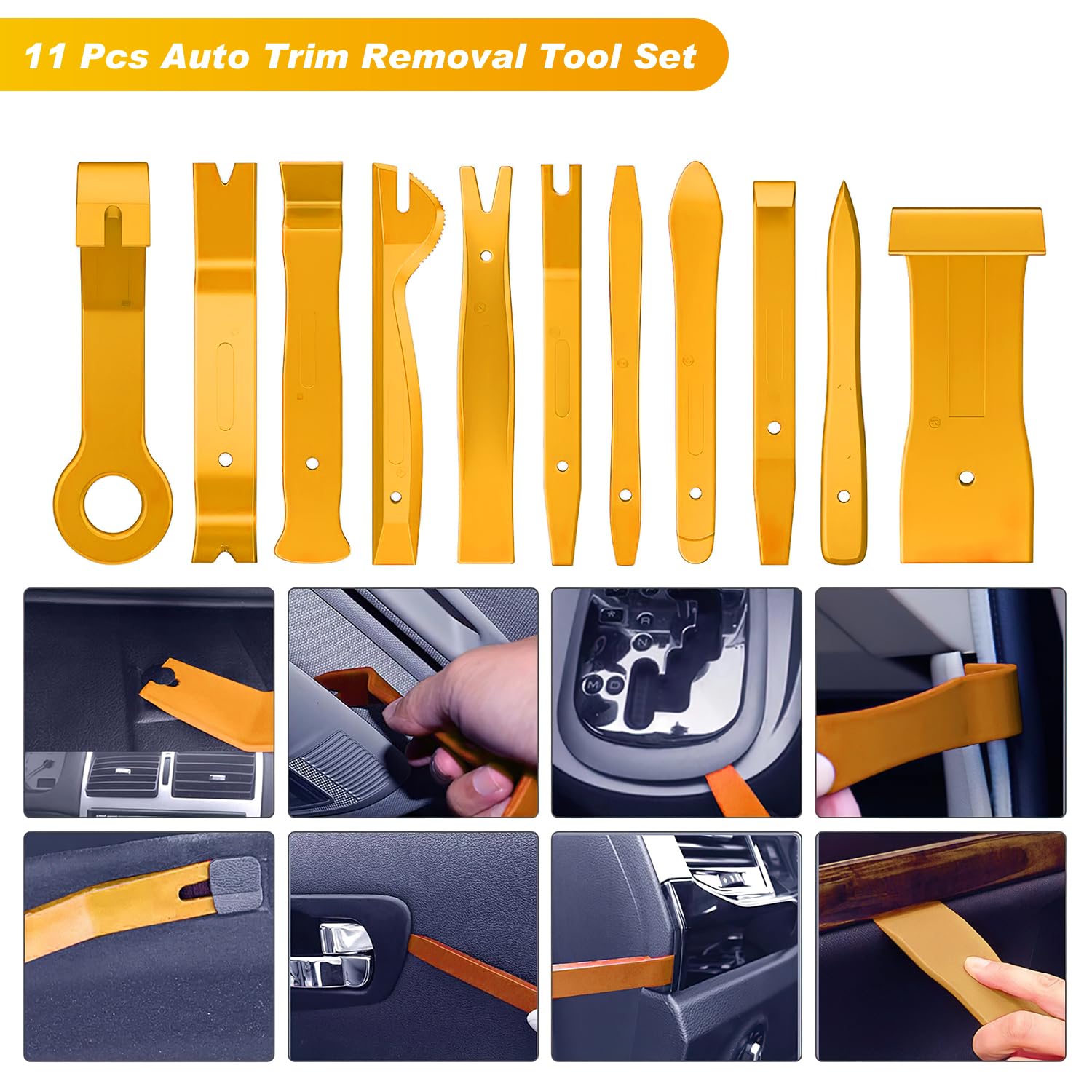 GOOACC stereo removal tools for removing radios safely