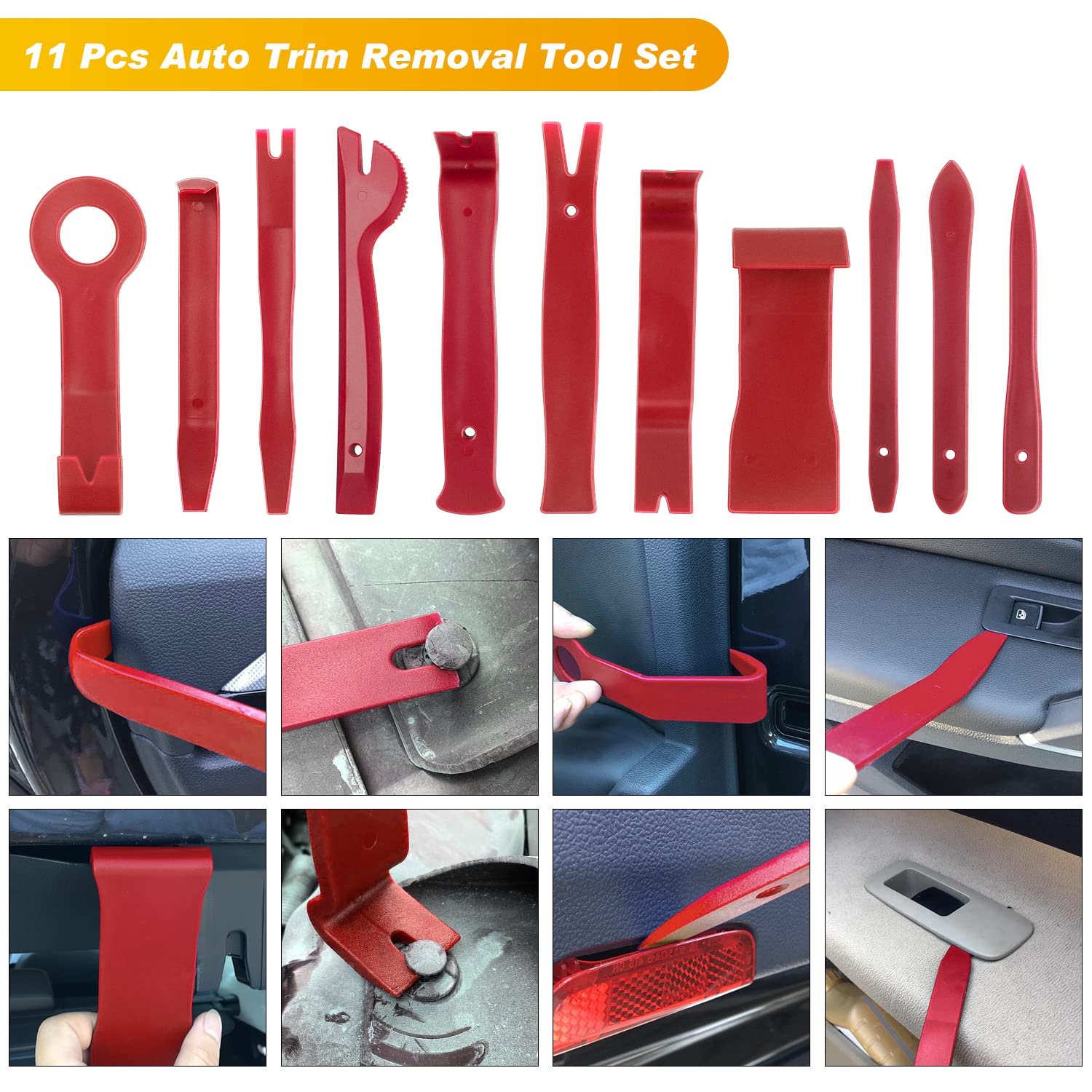 GOOACC trim clip removal pliers in action for safe detaching