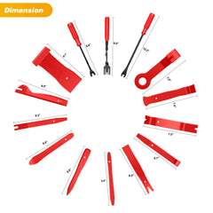 GOOACC trim clip removal pliers safely detach fasteners without damage.