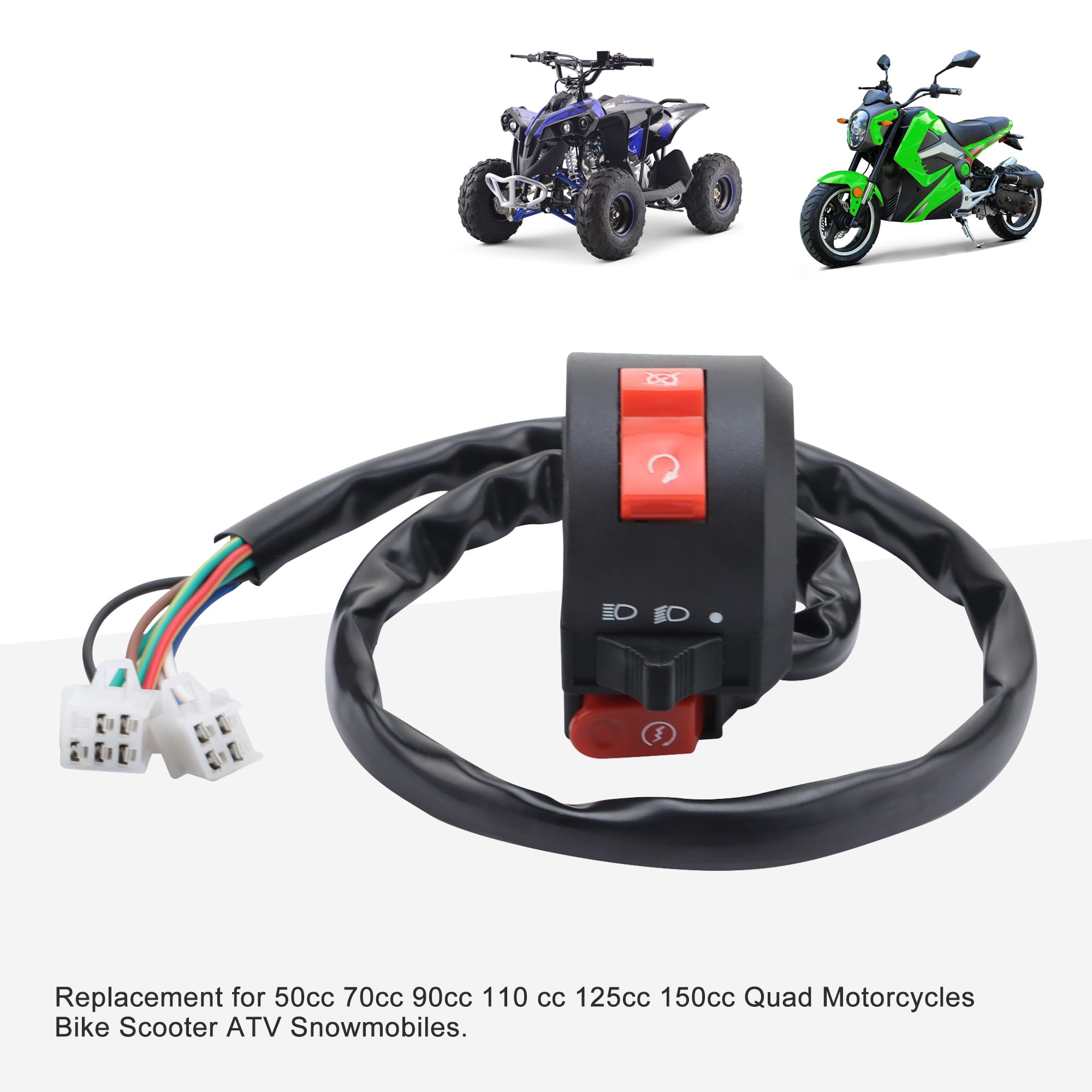 GOOFIT 600mm wiring harness for flexible, clean wiring layouts.