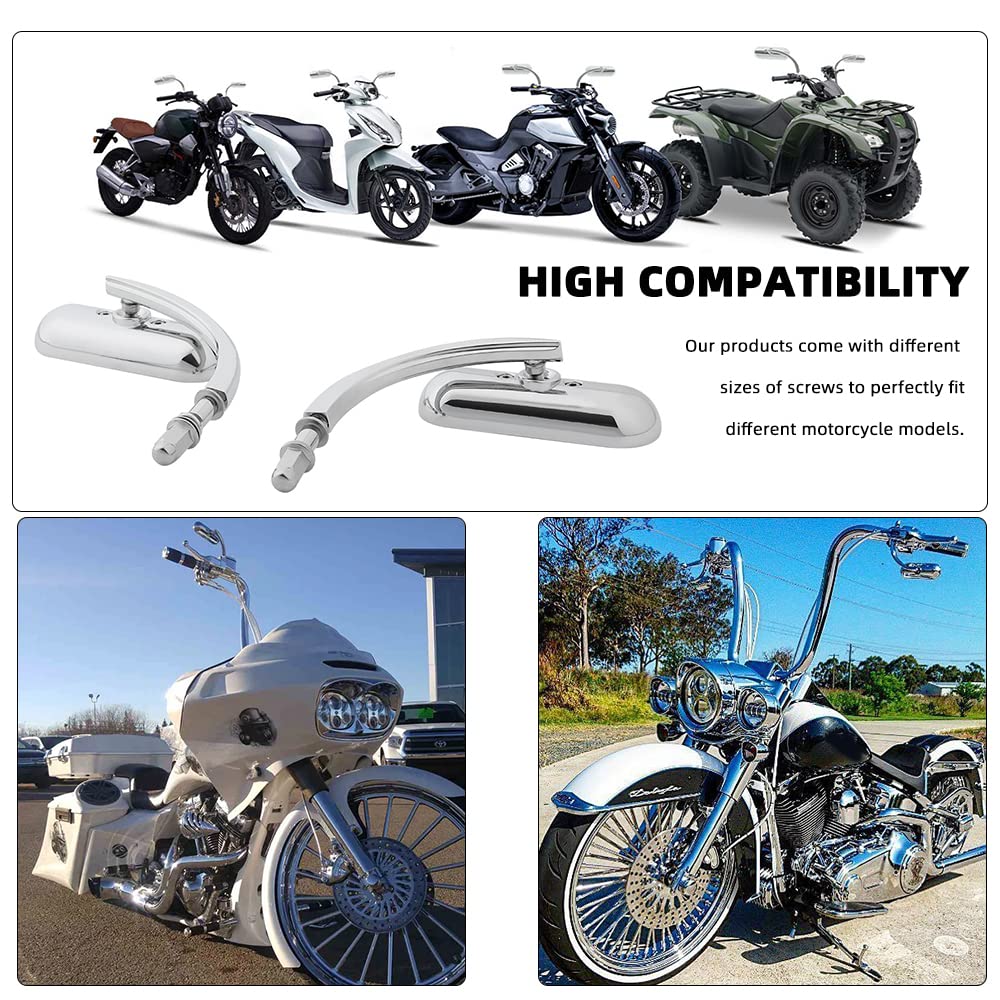 Goodfitment 360-degree rotation joint enables precise angle adjustments for safer riding.