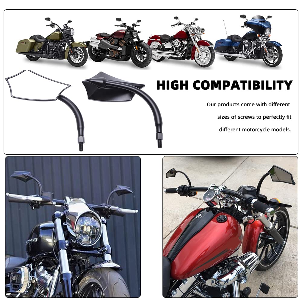 goodfitment with M8 screws enables easy installation on popular bikes