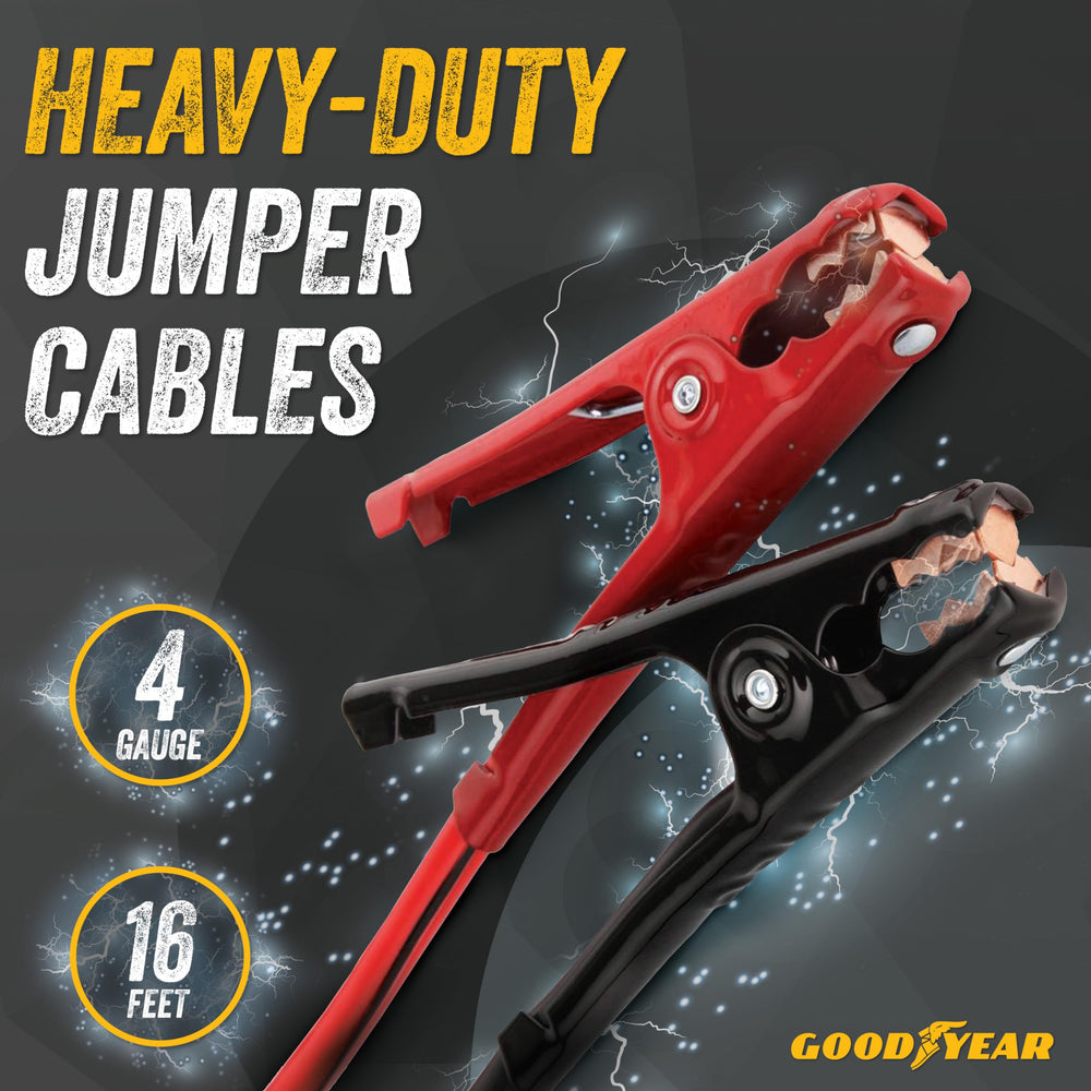 Goodyear cable ties help keep cords tidy after use.