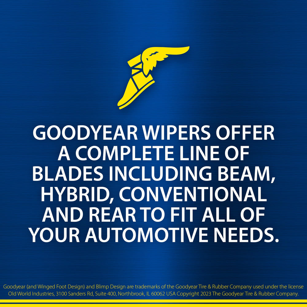 Goodyear easy installation guide for quick rear wiper replacement